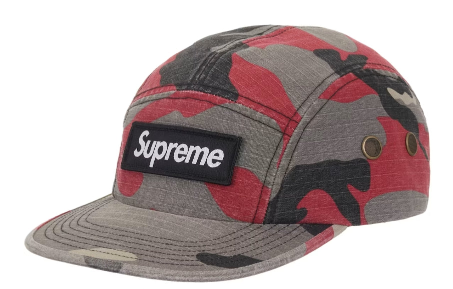 Supreme Military Camp Cap Red Camo