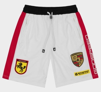Godspeed GRC M.O Shorts White/Black/Red