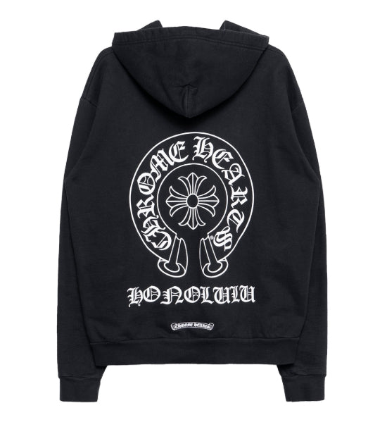 Chrome Hearts Honolulu Hoodie Black Pre-Owned