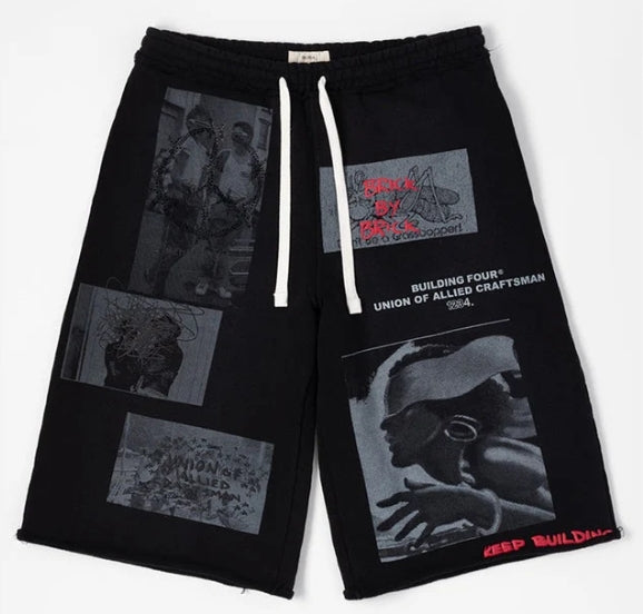 BLDG4 Palace Shorts Black