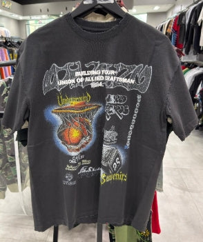 BLDG4 Basilique Knit SS Charcoal Art