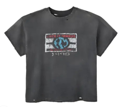 HMDD World Tour T-Shirt Washed Black