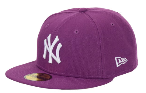 Supreme New York Yankees New Era 59Fifty Fitted Hat Purple