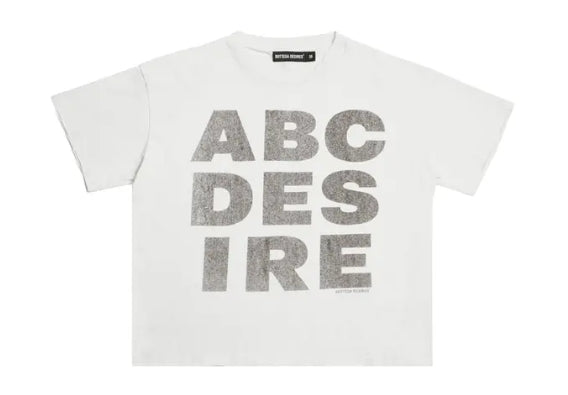 Bottega Desires ABC Desires Tee White