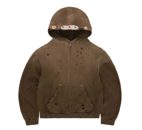 Bravest Studios Brown Sapphire Zip Hoodie