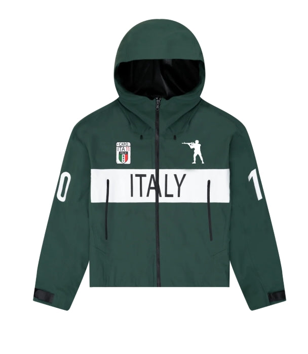Bravest Studios Green Italy Windbreaker