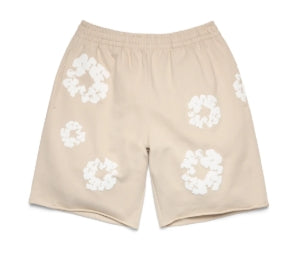 Denim Tears The Cotton Wreath Sweatshorts Cream