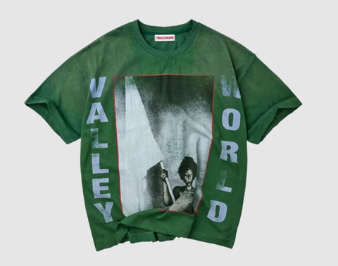 VALE FOREVER WORLD TEE GREEN