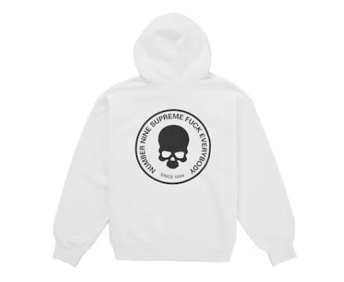 Supreme Number (N)ine Hooded Sweatshirt White