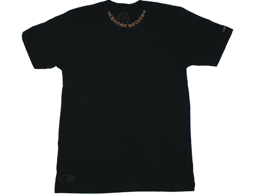 Chrome Hearts Olive Neck Print S/S Tee