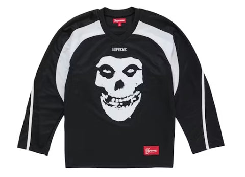 Supreme The Misfits Hockey Jersey Black
