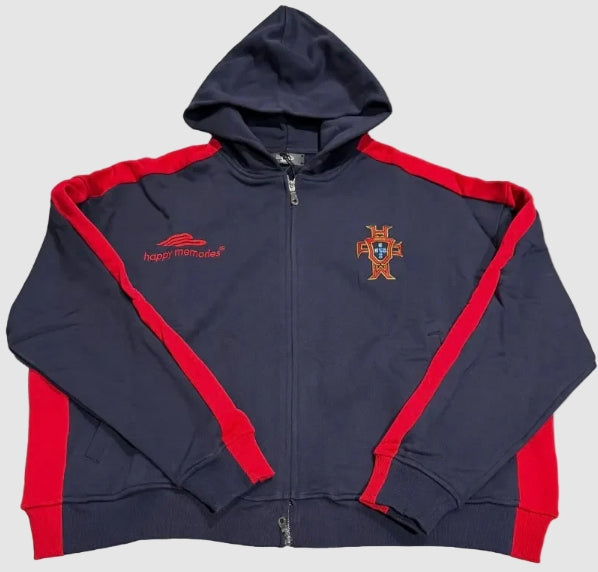 HMDD Lisbon Racing 10 Zip Up Navy