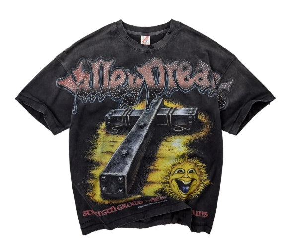 VALE FOREVER IRON CROSS BLING TEE