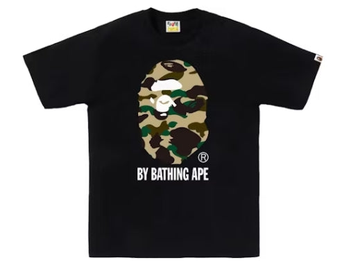 BAPE 1st Camo By Bathing Ape Tee Black/Yellow