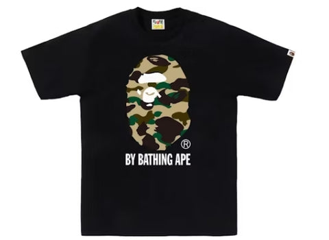 BAPE 1st Camo By Bathing Ape Tee Black/Yellow