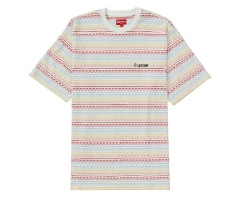 Supreme Hearts Jacquard S/S Top Multicolor Pre-Owned