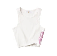 VALE FOREVER VALLEY BLING TANK WHITE