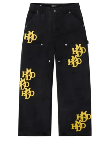 HMDD Yellow Patch Pants
