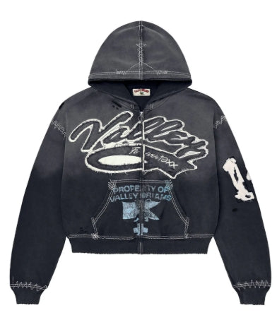 VALE FOREVER RELIGION ZIP UP BLACK