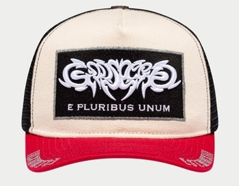 Godspeed E Pluribus Trucker Hat White/Red