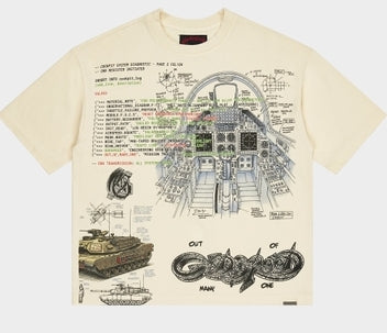 Godspeed Art Of War T-Shirt Bone