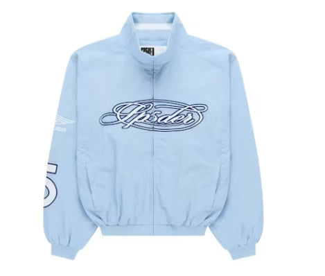 Sp5der Script Warm Up Jacket Rock Blue