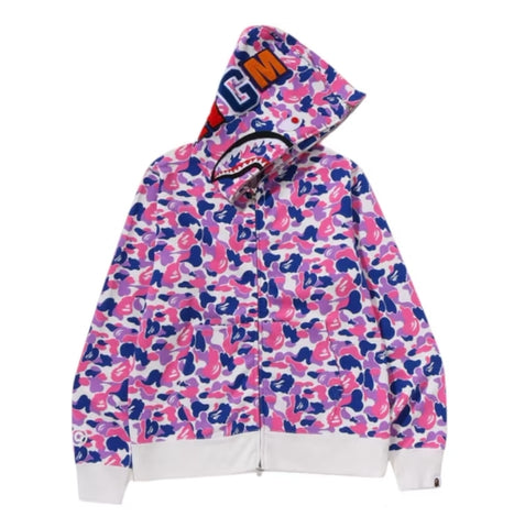 BAPE Guangzhou Shark Zip Up Hoodie