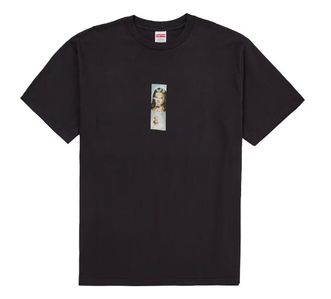 Supreme Prayer Card Box Logo Tee Black