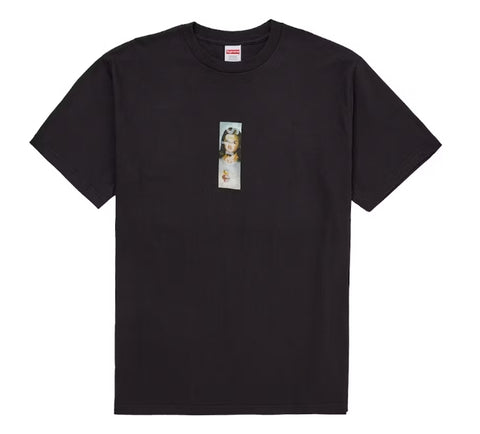 Supreme Prayer Card Box Logo Tee Black