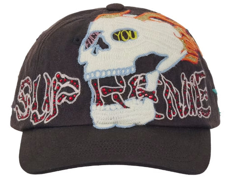 Supreme WFST 6-Panel Hat Black