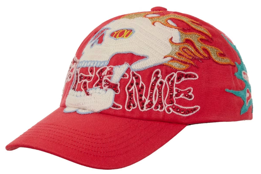 Supreme WFST 6-Panel Hat Red