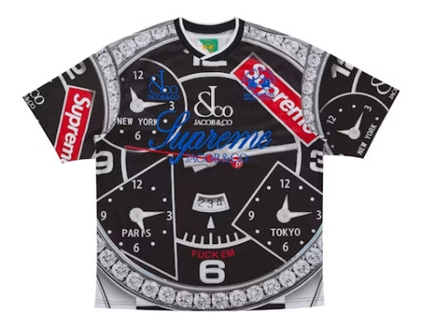 Supreme La Martina Soccer Jersey Black