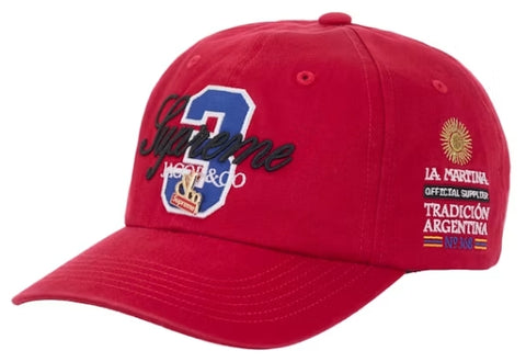 Supreme La Martina 6-Panel Red