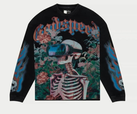 Godspeed Vision Pro Longsleeve T-Shirt Black Pre-Owned