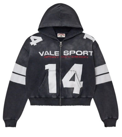 VALE FOREVER JERZEE ZIP UP HOODIE