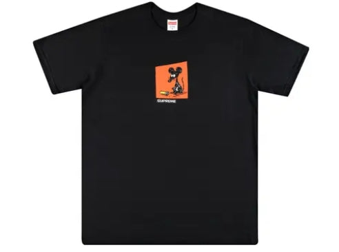 Supreme Mouse Tee Black Pre-Owned