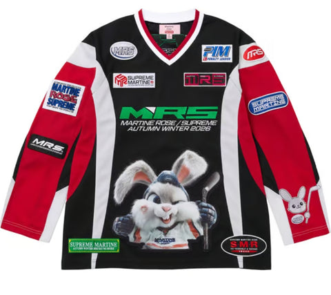 Supreme Martine Rose Hockey Jersey Black