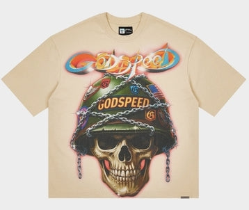 Godspeed Badges Of Honor T-Shirt Beige