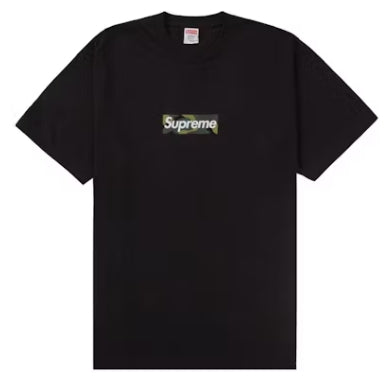 Supreme Box Logo Tee FW23 Black/Camo Pre-Owned