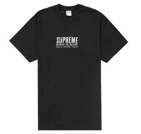 Supreme Paris Tee Black