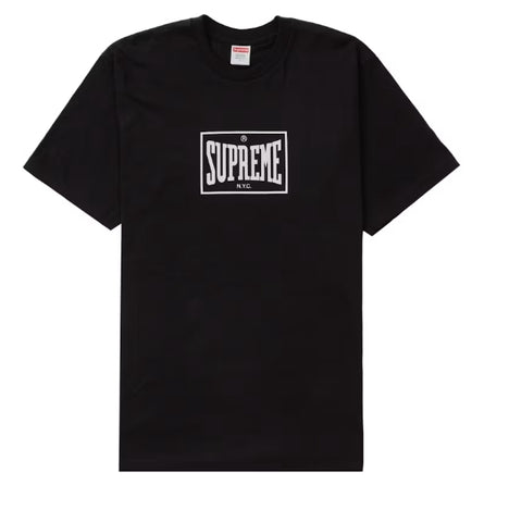 Supreme Warm Up Tee Black