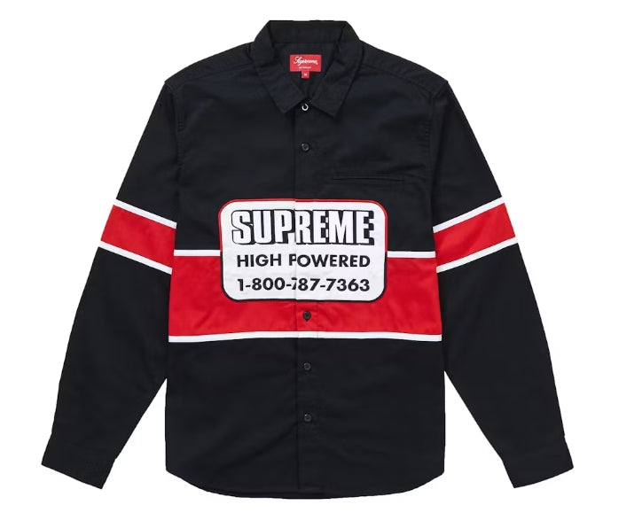 Supreme High Powered Work Shirt Black Pre-Owned
