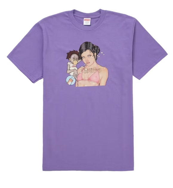 Supreme Angel Tee Purple