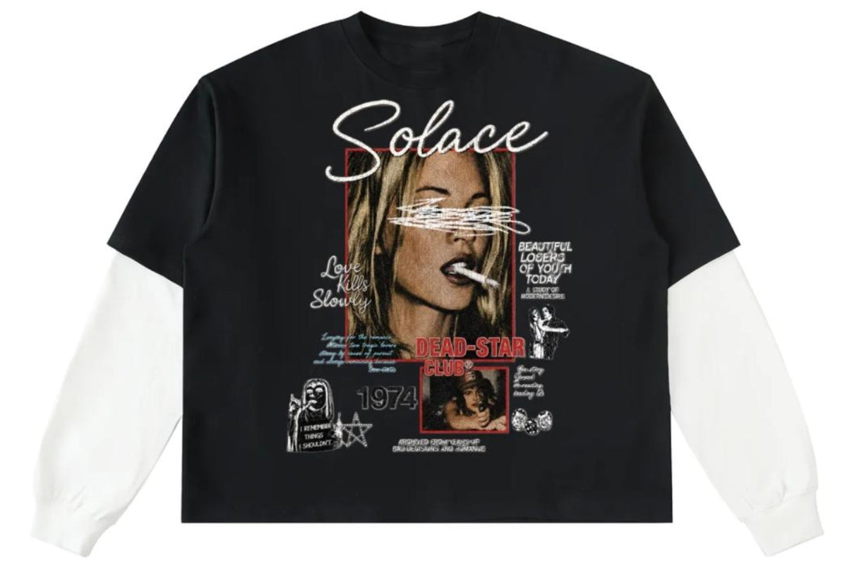 Solace Dead Star Tee Longsleeve HAND-DONE