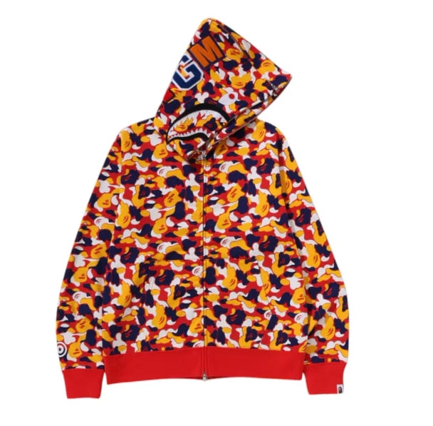 BAPE Store Kuala Lumpur Separate Shark Full Zip Hoodie