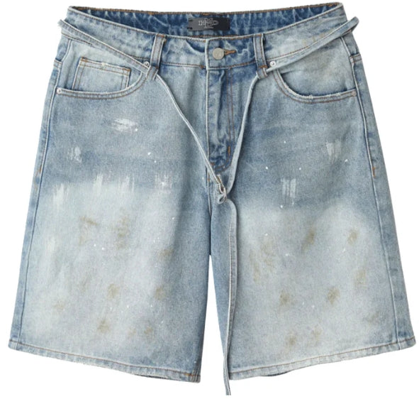 HMDD Ace Jorts Washed Blue Pre-Owned