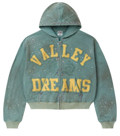 VALE FOREVER BANK ZIP UP HOODIE