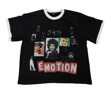 Mixed Emotions Black Static Tee