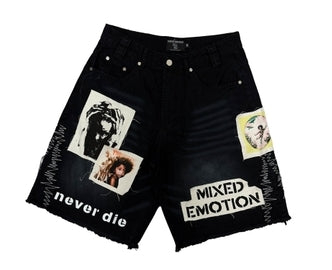 Mixed Emotion Black Chaos Carpenter Shorts