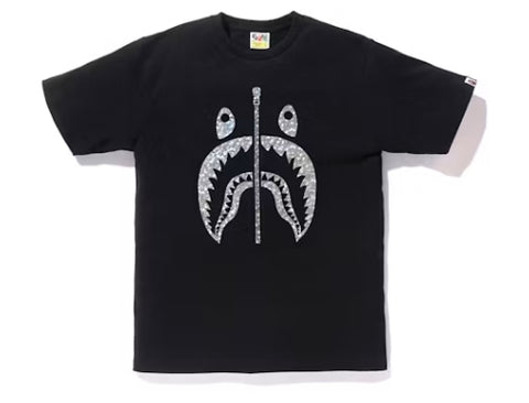 BAPE Aurora Shark Tee Black Pre-Owned